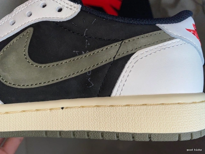 Cheap WMNS x OG Olive 1 Travis Air Scott Low DZ4137-106 Jordan 0715